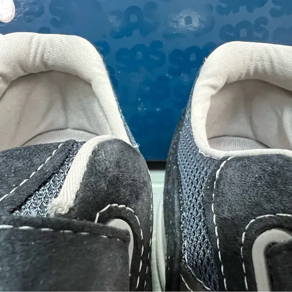 SAS Journey Mesh Blue Suede Sneakers