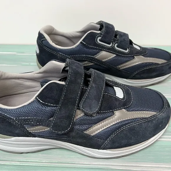 SAS Journey Mesh Blue Suede Sneakers