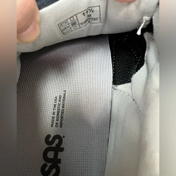 SAS Journey Mesh Blue Suede Sneakers