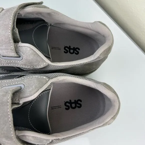 SAS Men’s 14M Journey Mesh Gray Sneakers
