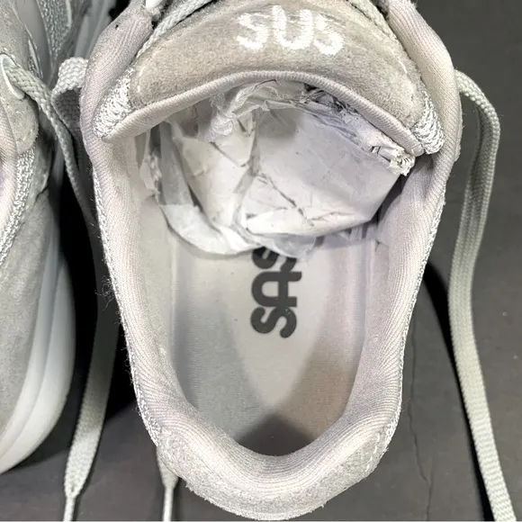 SAS Tour Mesh Grey Suede Sneakers Shoe Size- 8