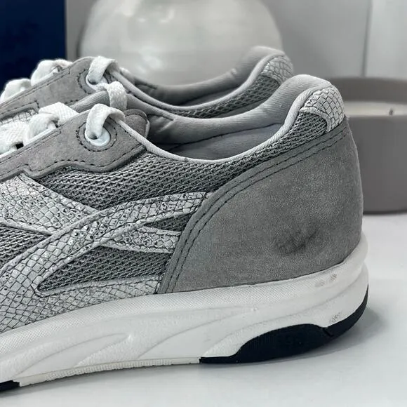 SAS Tour Mesh Lace Up Sneakers Comfort Shoe Plata Mix Gray Women 7.5N Tried On