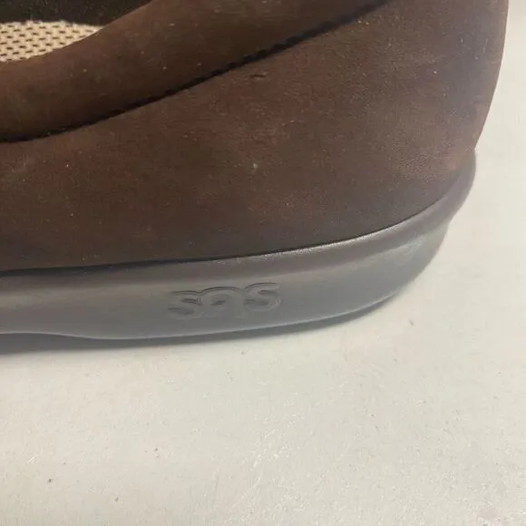 SAS Tripod Comfort Flats Loafers Brown Size 9
