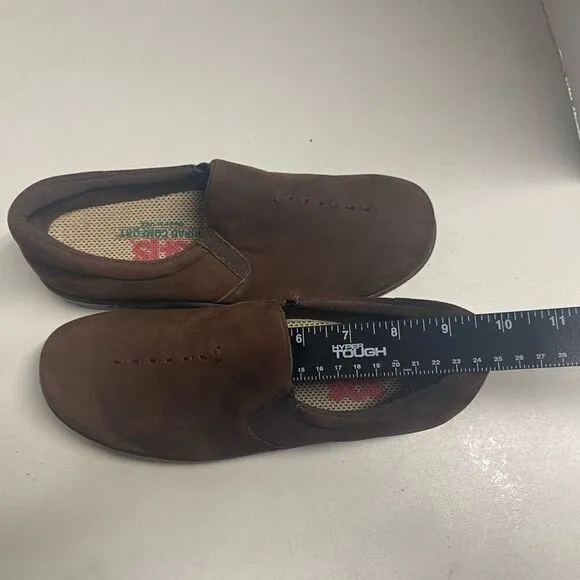 SAS Tripod Comfort Flats Loafers Brown Size 9
