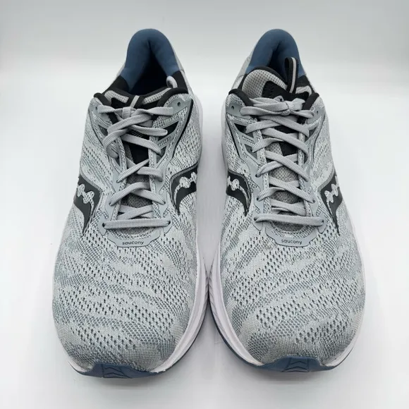 Saucony Echelon 9 Fossil Murk Road Running Sneakers Men’s Size 12.5 Wide