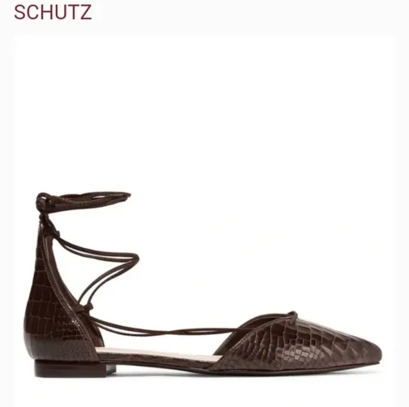 Schutz Leather Sandals