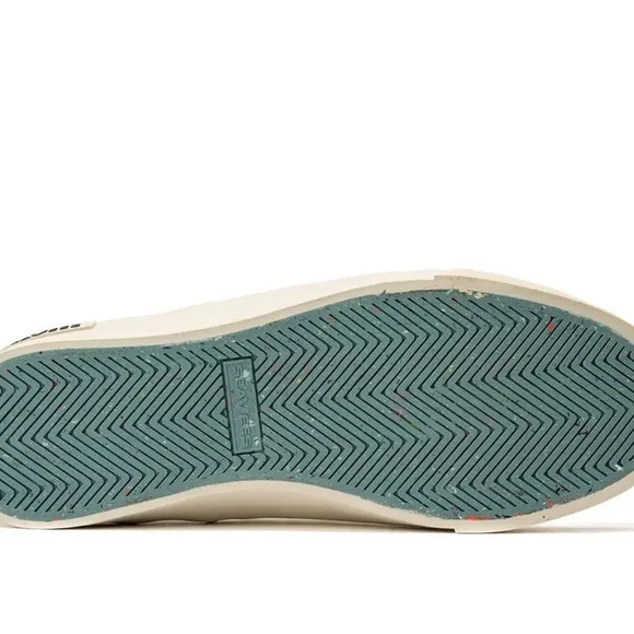 SeaVees Baja Platform Lace Slip on Sneakers Cream 8.5