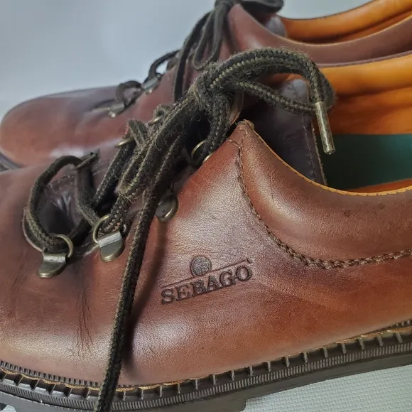 SEBAGO Leather Lace Up Drysides Waterproof Shoes