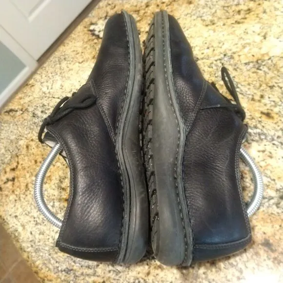 Sebago Valencia Black Men’s Lace Up Leather Oxford Loafers 822075 Sz 9.5 M