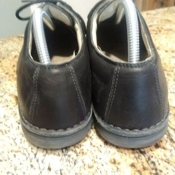 Sebago Valencia Black Men’s Lace Up Leather Oxford Loafers 822075 Sz 9.5 M