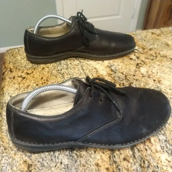 Sebago Valencia Black Men’s Lace Up Leather Oxford Loafers 822075 Sz 9.5 M