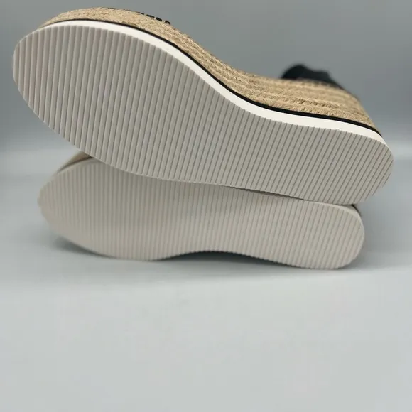 SEE BY CHLOE BLACK GLYN FLATFORM ESPADRILLES
