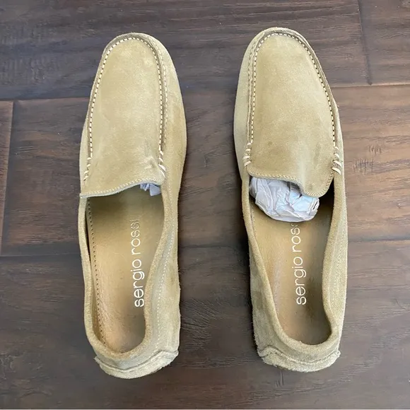 Sergio Rossi leather loafers men’s size 9