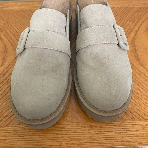 Seychelles Come Together Platform Mule Color Sand Size 8 Slip On Clogs