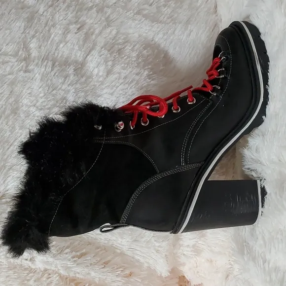 Sigerson Morrison Faux Fur Lined Women's Boots Size 39 EU/US Size 9