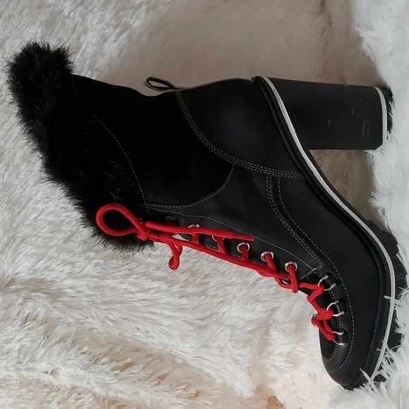 Sigerson Morrison Faux Fur Lined Women's Boots Size 39 EU/US Size 9