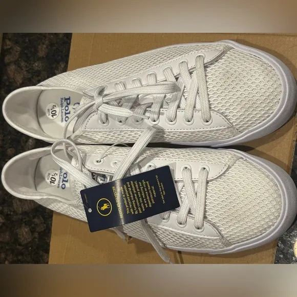 Size 10.5 Polo Ralph Lauren Mesh Sneakers