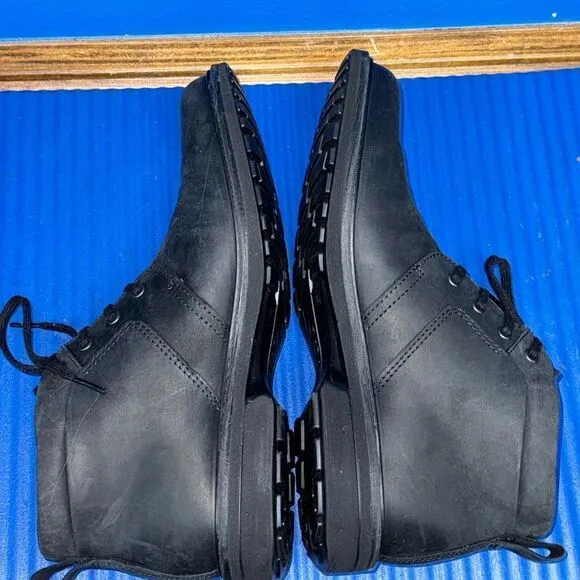 Size 9.5- Men’s ECCO Shock Point Waterproof Black Chukka Ankle Boots EU 43 NEW