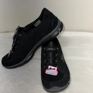 Skechers Black Sneakers Breathable Mesh Comfort