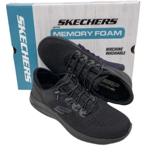 Skechers Black Ultra Flex 2.0 Mesh No Tie Sneakers 8 Men's