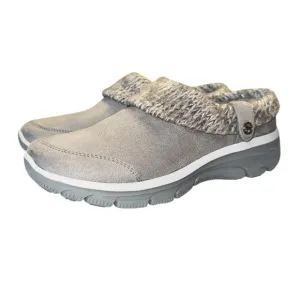 Skechers Easy Going Good Duo Womens Mule Slides Sz 8 Water Repellent Memory Foam
