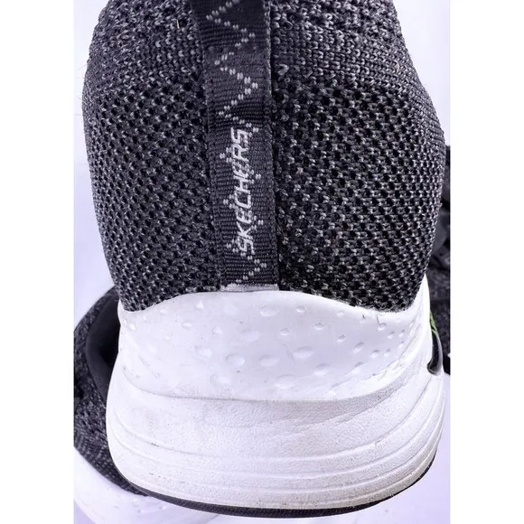 Skechers Men's Arch Fit Paradyme Blk/Wht Lace Up Sneakers   Size 15