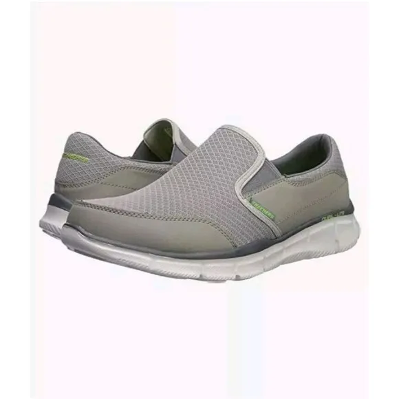 Skechers Men's Equalizer 5.0 Slip-On Walking Gray Sneaker, 51361 Size 11.5