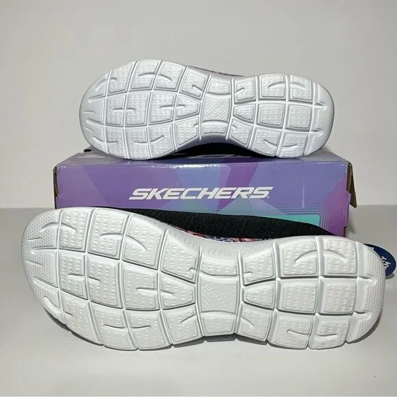 Skechers Party Mix Summits Vegan Washable Bungee Sneakers