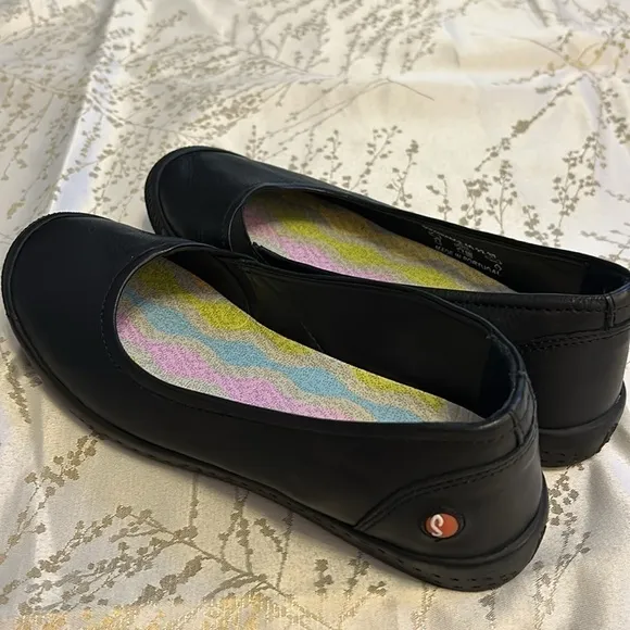 Softino Women’s Comfort Isla Leather Ballet Flats | Size 37 = US Women’s 7 🖤🖤