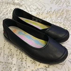 Softino Women’s Comfort Isla Leather Ballet Flats | Size 37 = US Women’s 7 🖤🖤