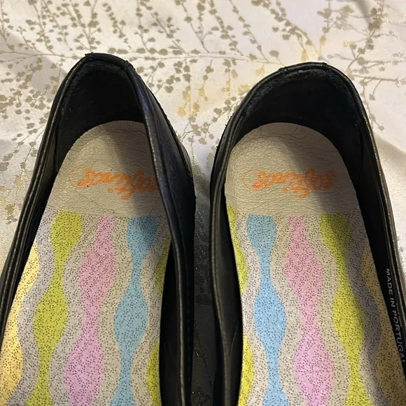 Softino Women’s Comfort Isla Leather Ballet Flats | Size 37 = US Women’s 7 🖤🖤