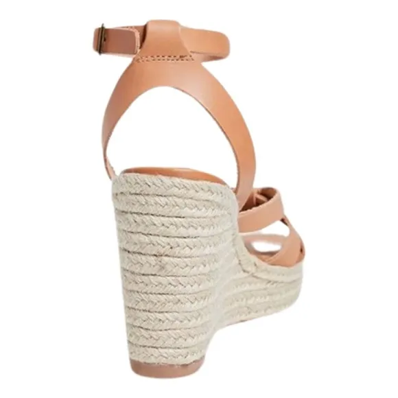 SOLUDOS • Charlotte Espadrilles Heels Wedges Shoes Sandals Includes Box