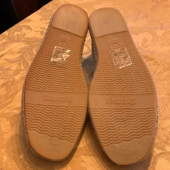 Soludos Flamingo Smoking Slipper Espadrille