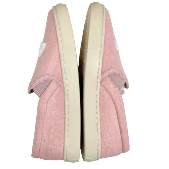 Soludos NWT Ciao Bella Dusty Pink Slip On Sneakers Embroidered SZ 7