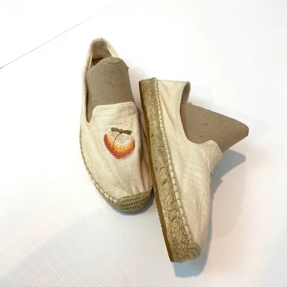 Soludos Peach Espadrilles