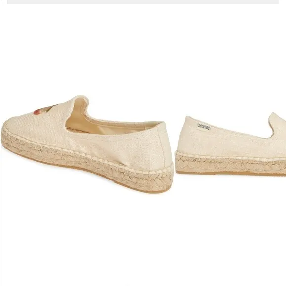 Soludos Peach Espadrilles
