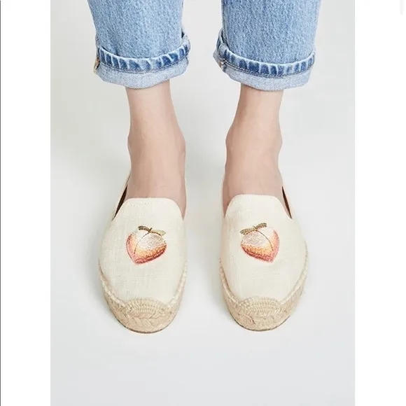 Soludos Peach Espadrilles