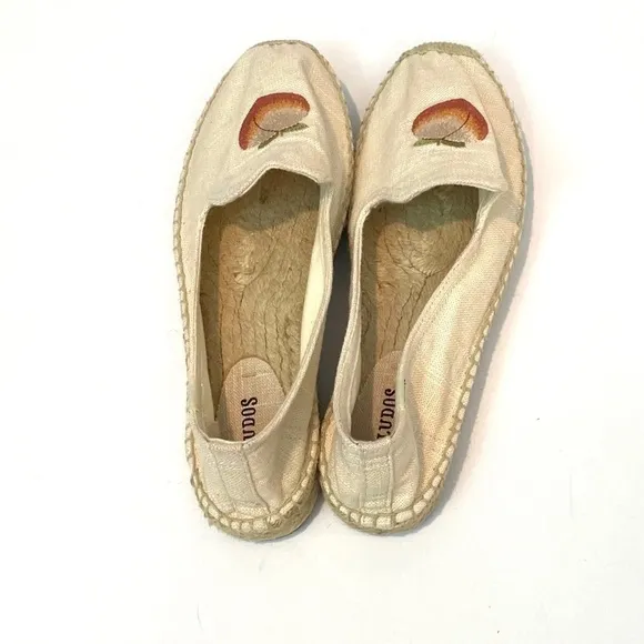 Soludos Peach Espadrilles