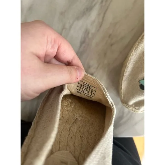 Soludos Vespa Tan Slip On Espadrilles