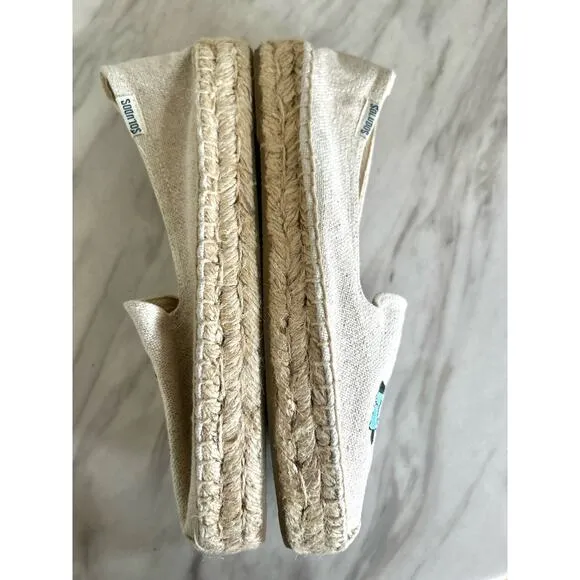 Soludos Vespa Tan Slip On Espadrilles