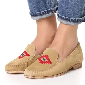 Soludos Women's Embroidered Smoking Loafers