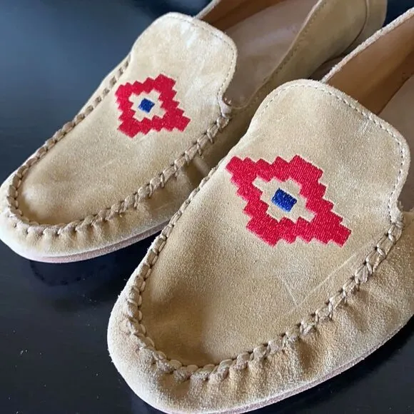 Soludos Women's Embroidered Smoking Loafers