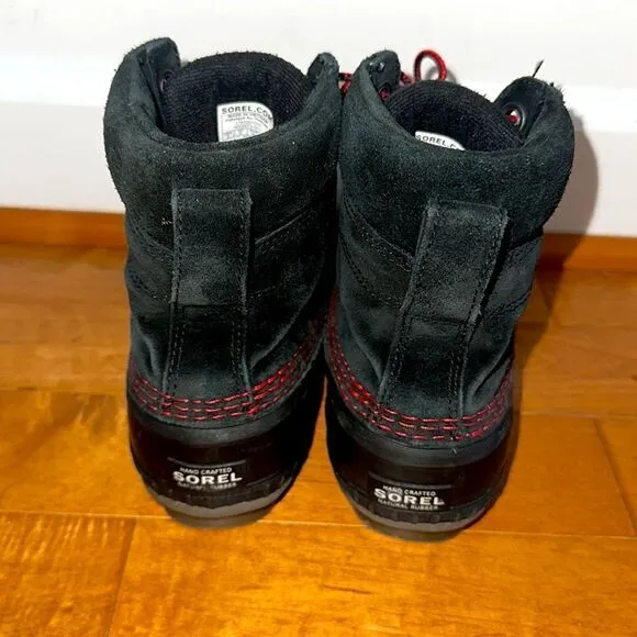 Sorel Black Waterproof Winter Duckboots Sz 3