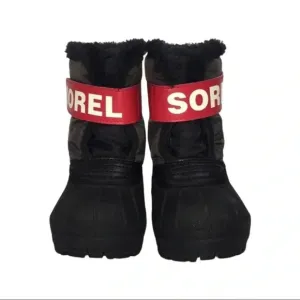 Sorel Black Winter Snow Boots Size 5 BB
