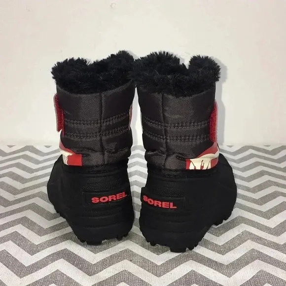 Sorel Black Winter Snow Boots Size 5 BB
