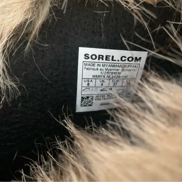 Sorel Boots Joan Of Arctic Tall Fur in Black