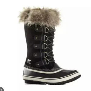 Sorel Boots Joan Of Arctic Tall Fur in Black