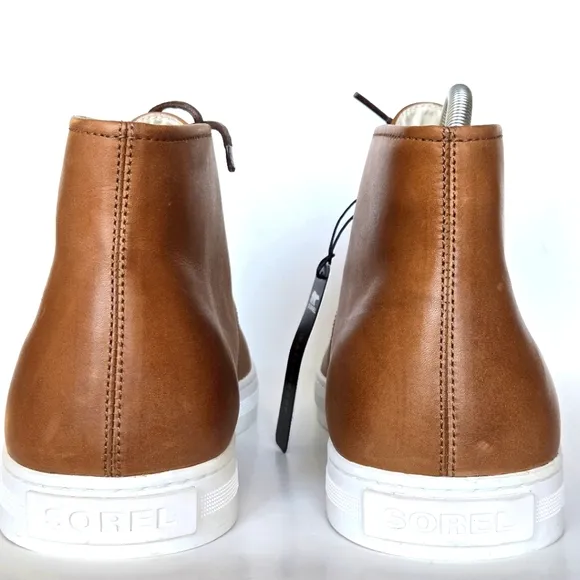 SOREL Caribou Mod Waterproof Leather Chukka Mens Boots Size 11.5