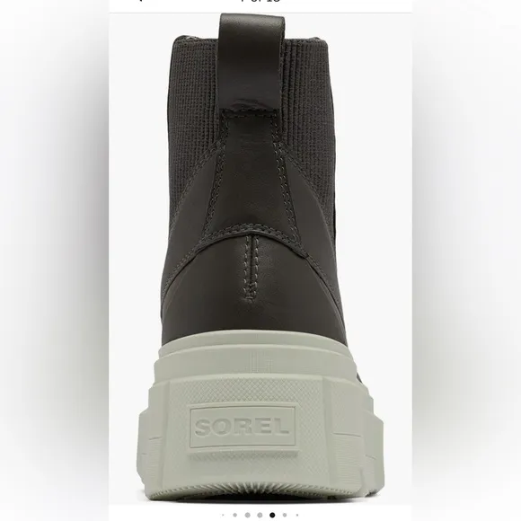 Sorel caribou x waterproof Chelsea platform Boots NIB