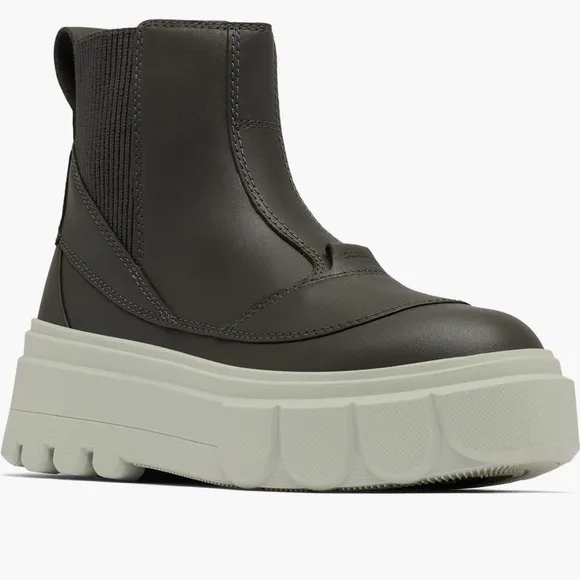 Sorel caribou x waterproof Chelsea platform Boots NIB